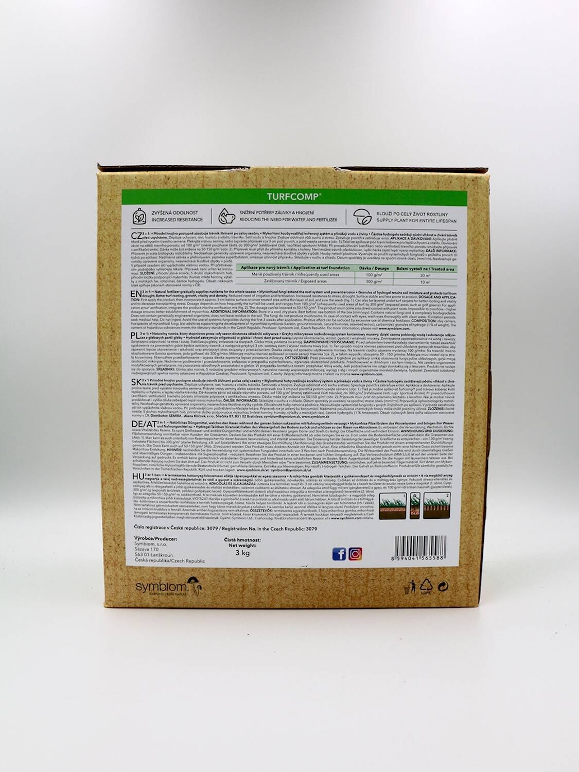 Mikoryza Turfcomp – Do Trawnika – 3 kg Symbiom