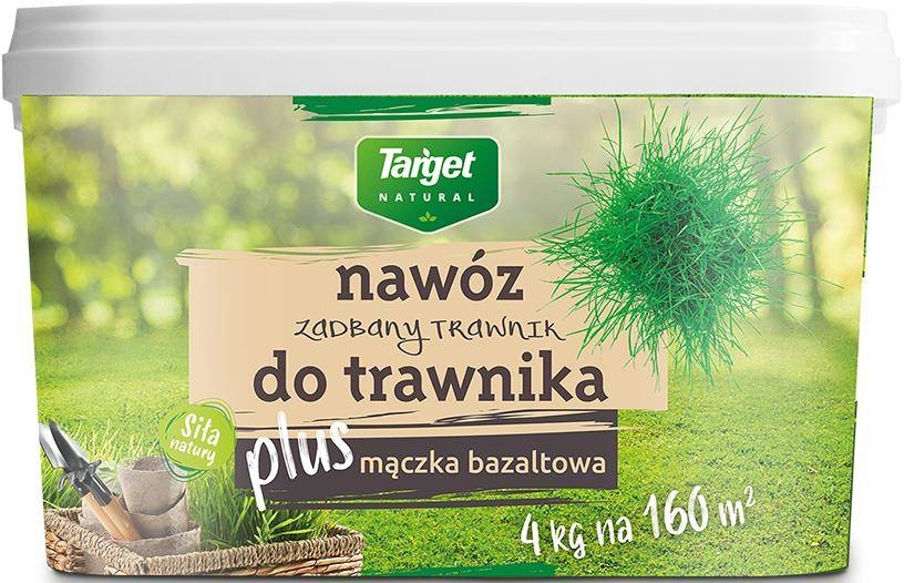 Nawóz Do Trawnika – Z Mączką Bazaltową – 4 kg Target