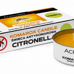 Świeca Antykomarowa – Citronella – 2 szt. Acrylmed