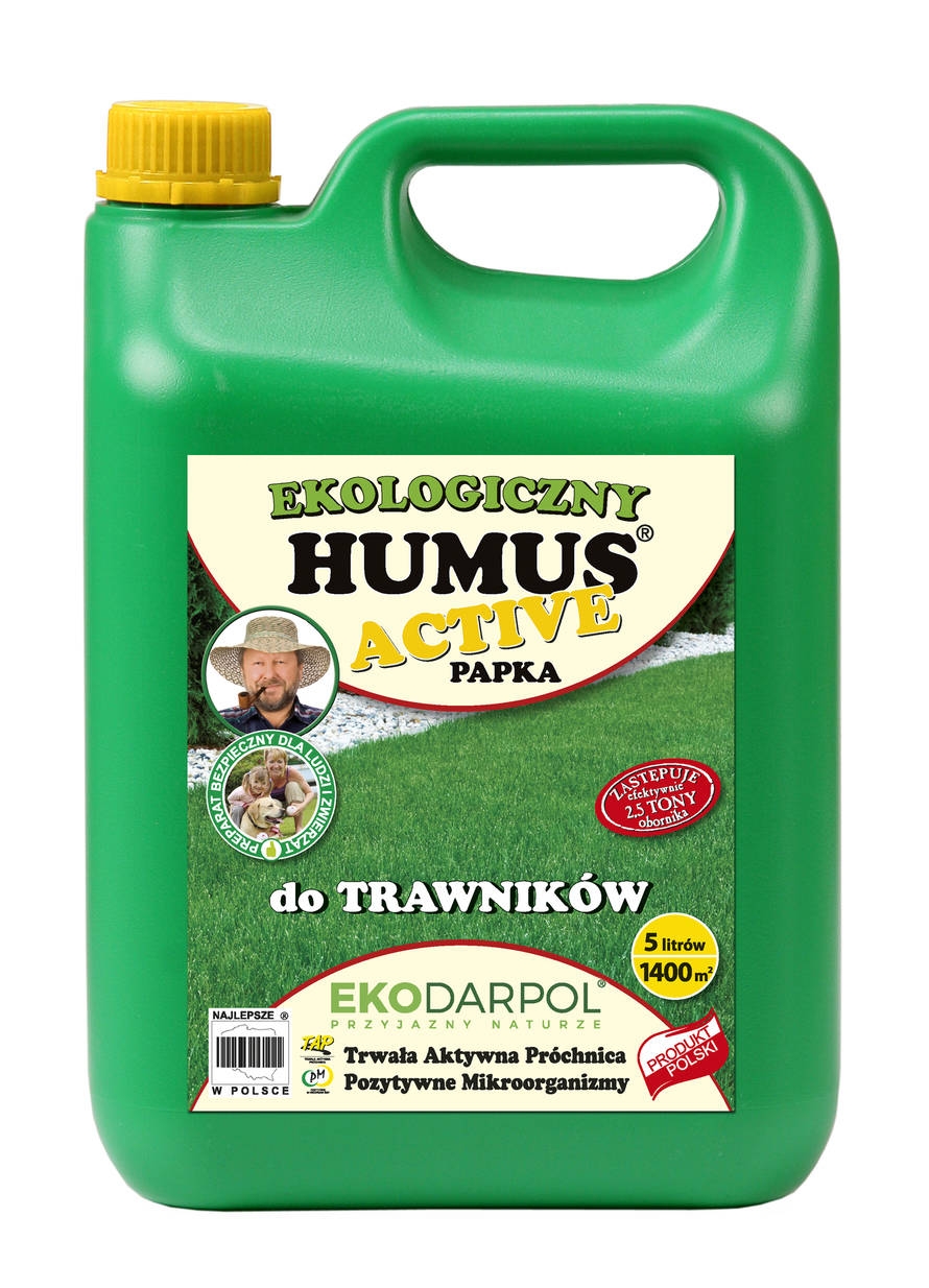 Humus Active – Papka Do Trawnika – Uzupełnienie 5 l Ekodarpol