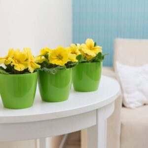 Osłonka Doniczka Ø210 mm Magnolia – Zielona – Lamela