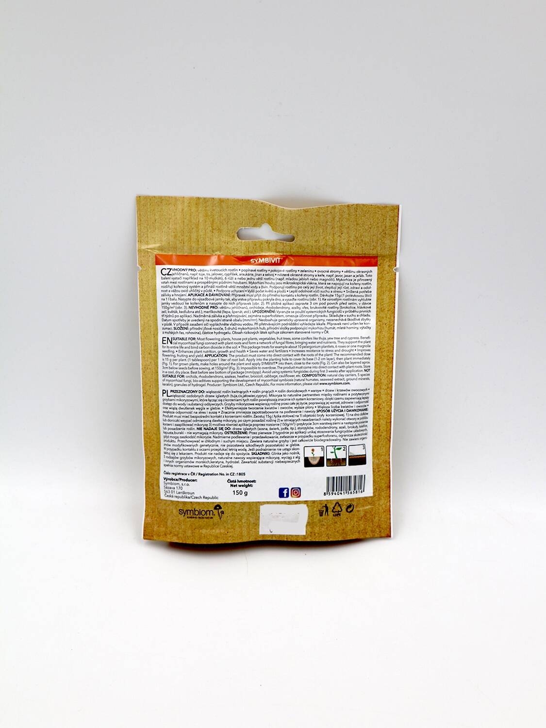 Mikoryza Symbivit – Uniwersalna – 150 g Symbiom