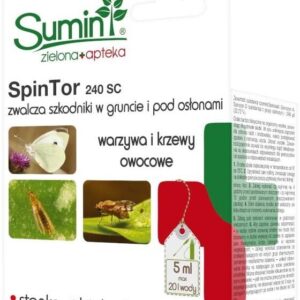 SpinTor 240 SC – Zwalcza Szkodniki Warzyw i Owoców – 5 ml Sumin
